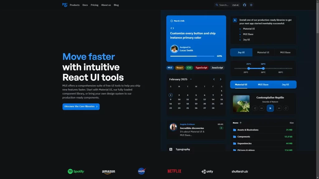 Material UI - Librería de componentes de React