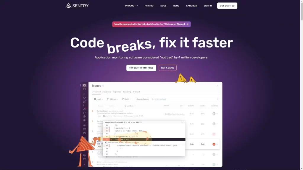 Sentry - Monitoreo de errores