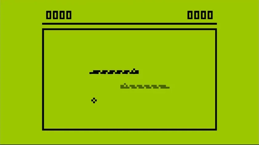 Captura 2 de partida multijugador del Snake II de Nokia.