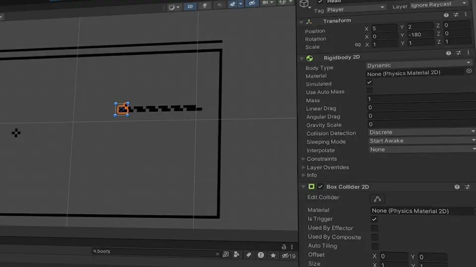 Snake II de Nokia desarrollado con el motor de físicas de Unity.