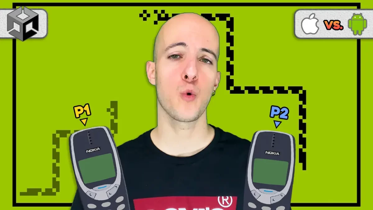 AÑADO un MODO MULTIJUGADOR al SNAKE II de Nokia